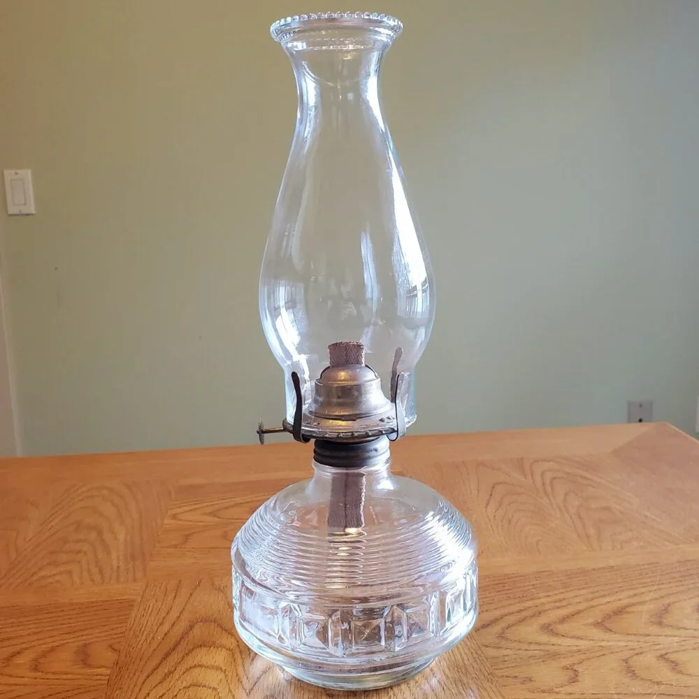 Vintage Clear Glass 14